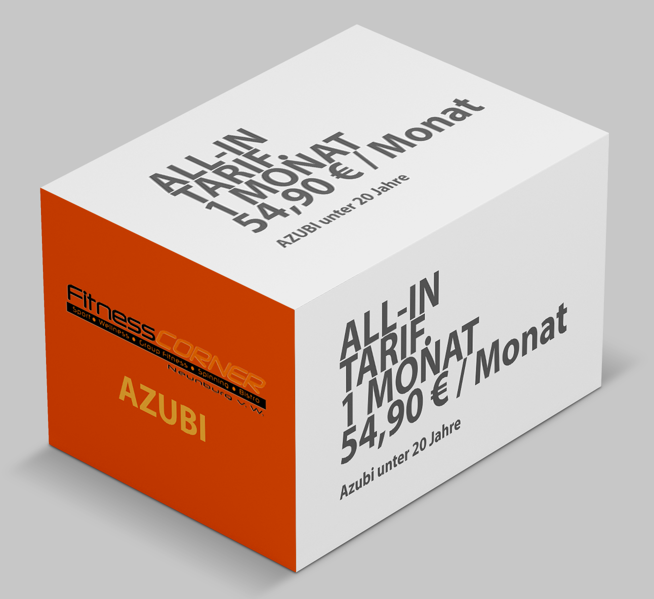 AZUBI ALL-IN Tarif  1 Monat - 54,90€ / Monat zzgl. einmalig Startpaket für 29,90 €